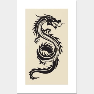 Dragon Tattoo Posters and Art